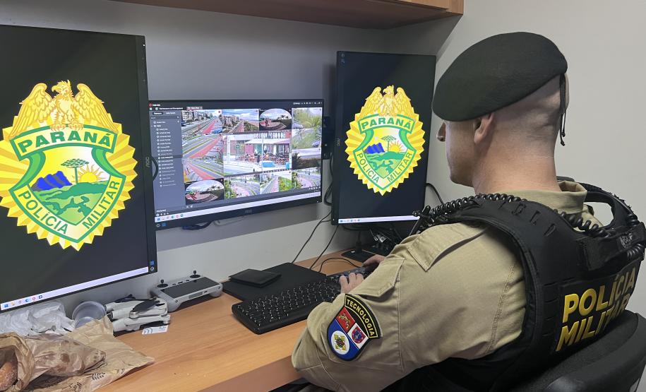 Para assegurar que a prova ocorresse com tranquilidade, a PMPR mobilizou efetivo de diferentes unidades