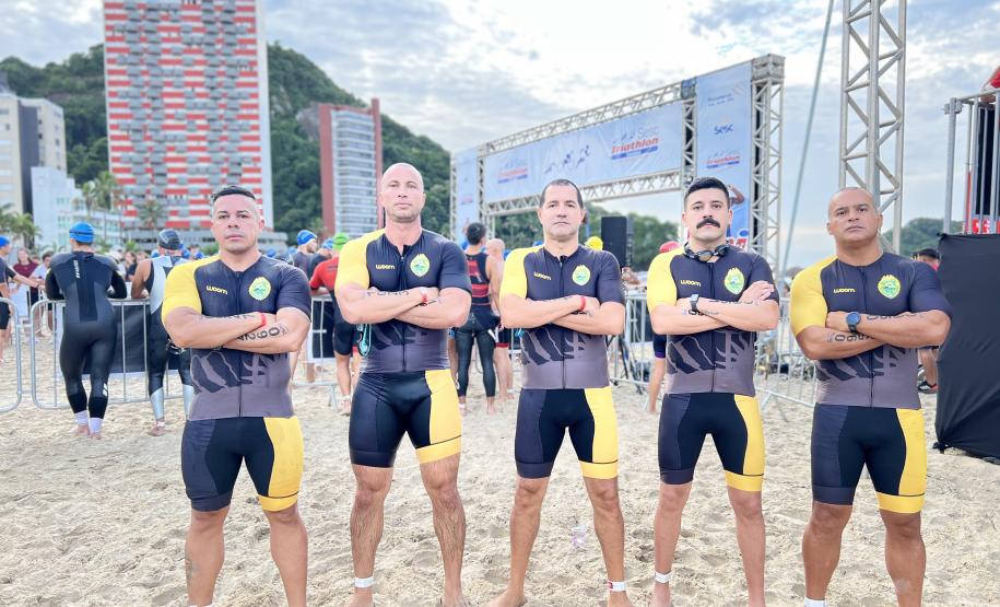 Para assegurar que a prova ocorresse com tranquilidade, a PMPR mobilizou efetivo de diferentes unidades