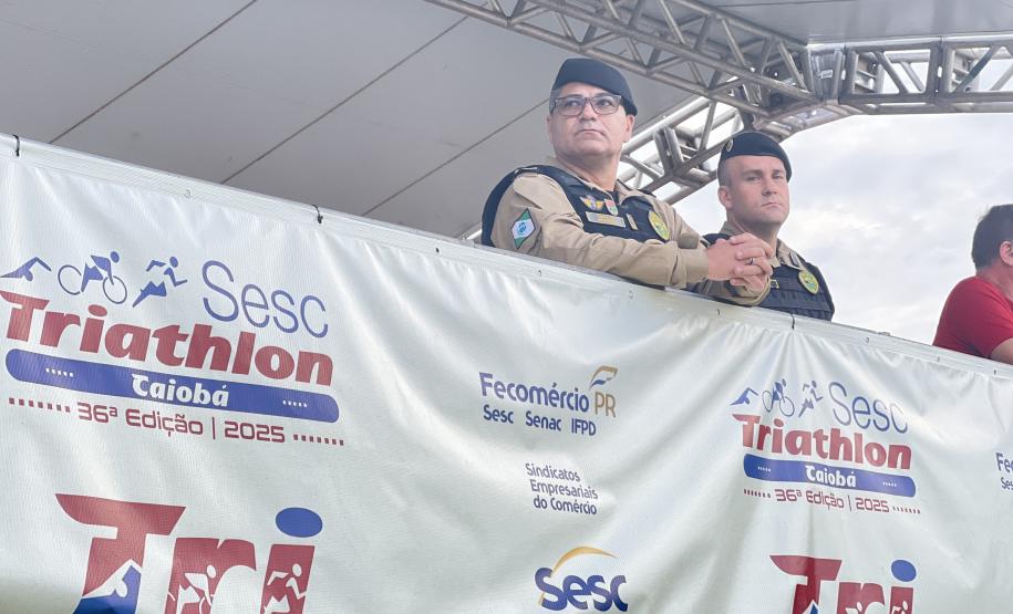 Para assegurar que a prova ocorresse com tranquilidade, a PMPR mobilizou efetivo de diferentes unidades