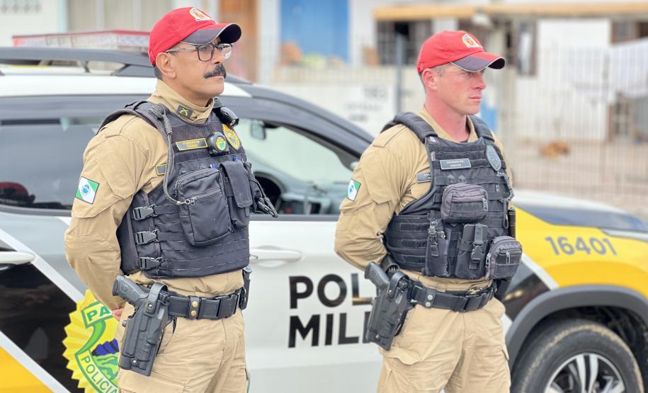 Para assegurar que a prova ocorresse com tranquilidade, a PMPR mobilizou efetivo de diferentes unidades