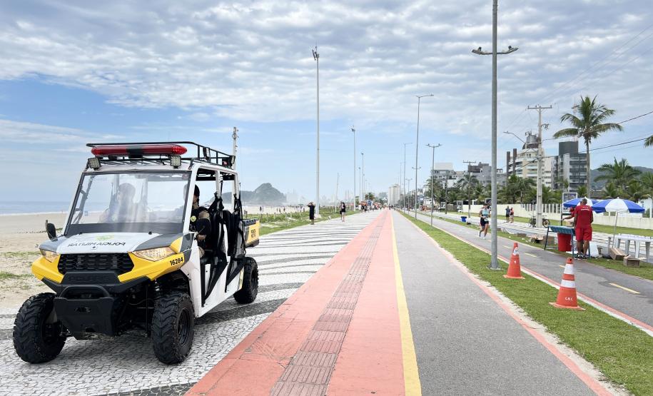 Para assegurar que a prova ocorresse com tranquilidade, a PMPR mobilizou efetivo de diferentes unidades