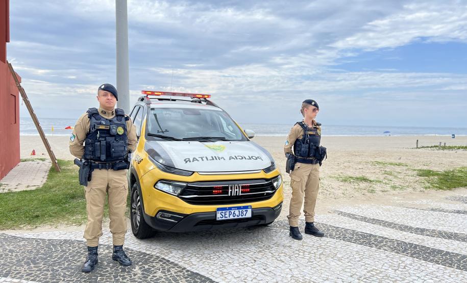 Para assegurar que a prova ocorresse com tranquilidade, a PMPR mobilizou efetivo de diferentes unidades