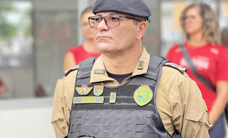 Para assegurar que a prova ocorresse com tranquilidade, a PMPR mobilizou efetivo de diferentes unidades