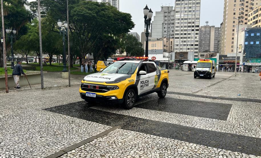 Polícia Militar do Paraná prende homem por importunação sexual dentro do transporte coletivo no centro da capital