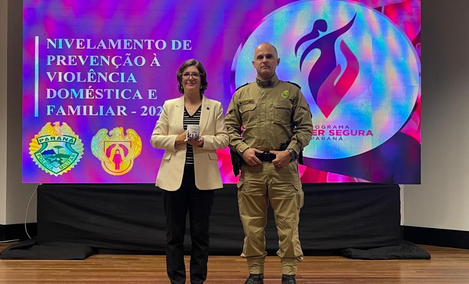 Polícia Militar do Paraná realiza nivelamento da Patrulha Maria da Penha com foco na Operação Mulher Segura