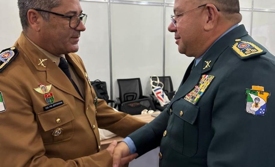 O evento reuniu autoridades da segurança pública de todo o país