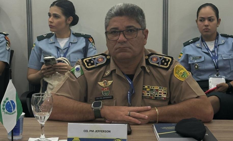 O evento reuniu autoridades da segurança pública de todo o país