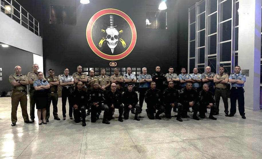 O evento reuniu autoridades da segurança pública de todo o país