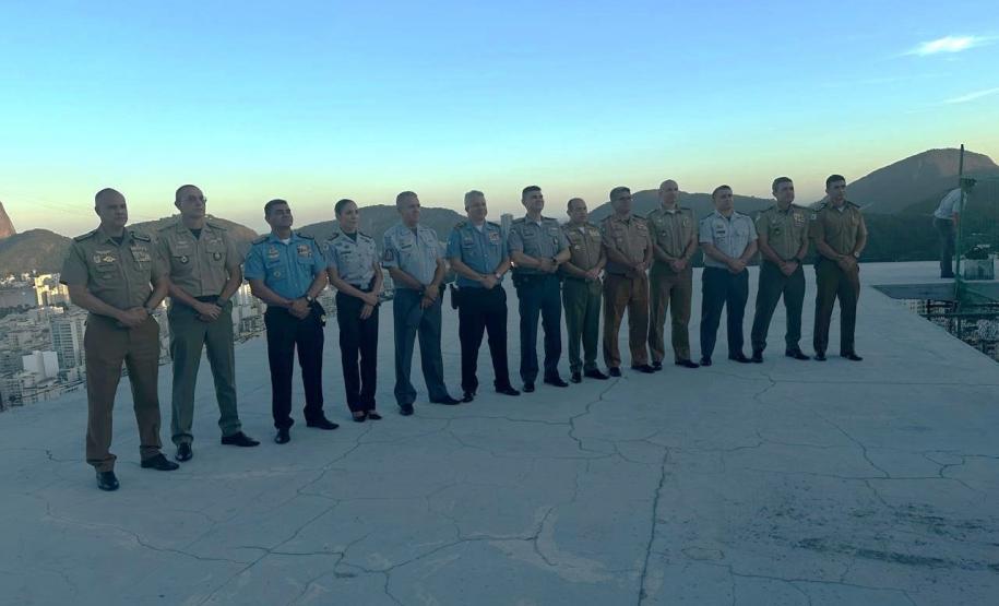 O evento reuniu autoridades da segurança pública de todo o país