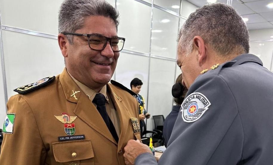 O evento reuniu autoridades da segurança pública de todo o país