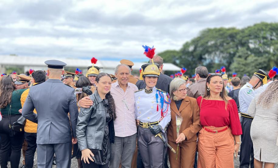 Polícia Militar do Paraná realiza solenidade de entrega do Espadim Tiradentes na Academia do Guatupê