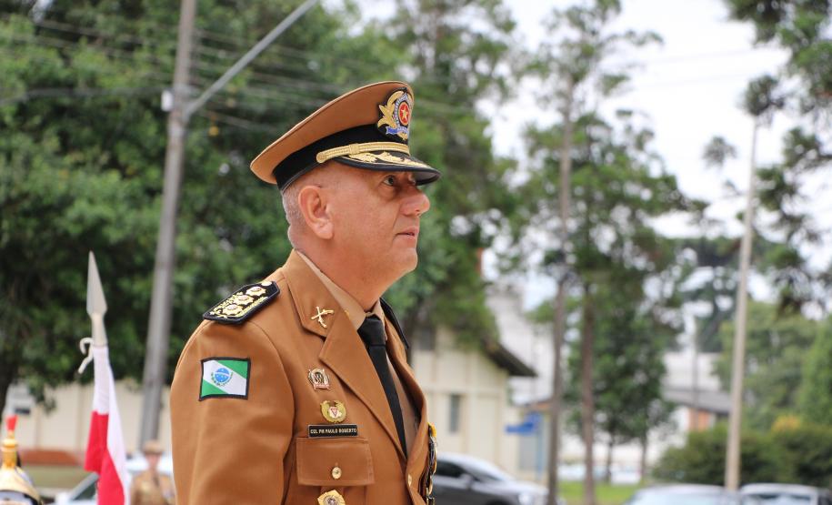 Polícia Militar do Paraná realiza solenidade alusiva a Tiradentes na Academia do Guatupê
