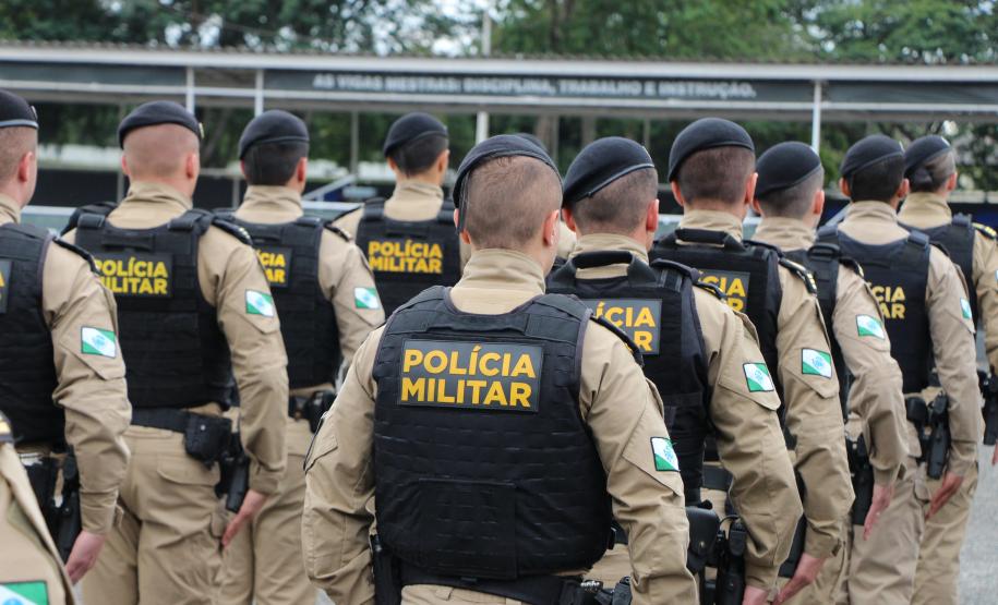 Polícia Militar do Paraná realiza solenidade alusiva a Tiradentes na Academia do Guatupê