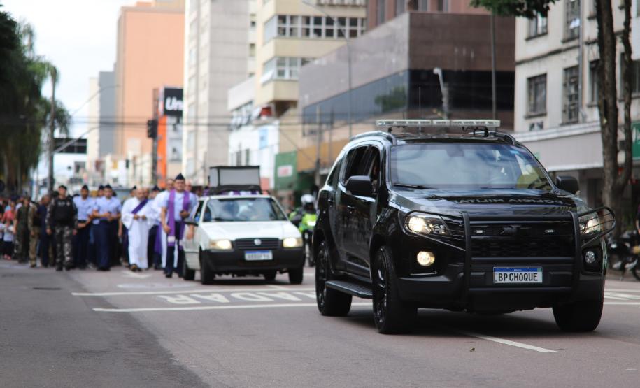 PMPR participa da Caminhada do Jubileu das Forças Armadas e de Segurança Pública