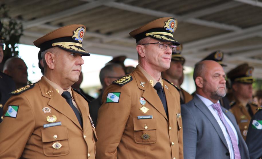 Polícia Militar do Paraná realiza solenidade de entrega do Espadim Tiradentes na Academia do Guatupê