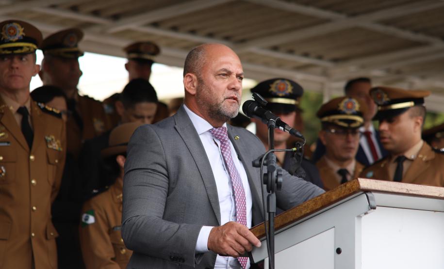 Polícia Militar do Paraná realiza solenidade de entrega do Espadim Tiradentes na Academia do Guatupê