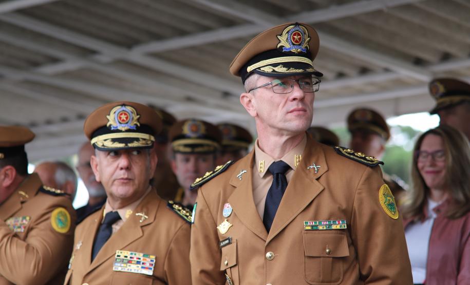 Polícia Militar do Paraná realiza solenidade de entrega do Espadim Tiradentes na Academia do Guatupê