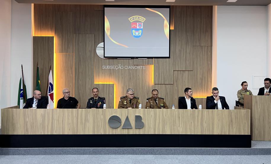5ª Companhia Independente da PMPR celebra 11 anos com solenidade em Cianorte
