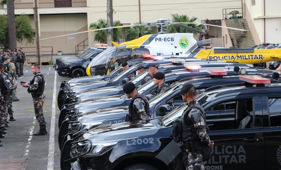 Polícia Militar do Paraná deflagra Operação CME I, em Curitiba