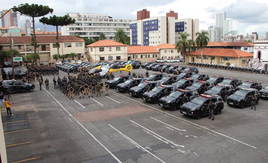 Polícia Militar do Paraná deflagra Operação CME I, em Curitiba
