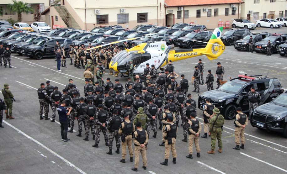 Polícia Militar do Paraná deflagra Operação CME I, em Curitiba