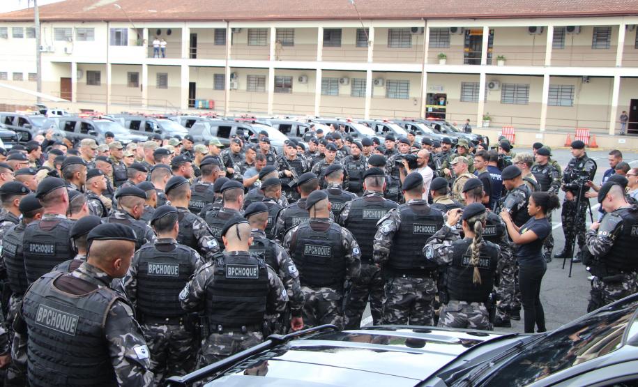Polícia Militar do Paraná deflagra Operação CME I, em Curitiba