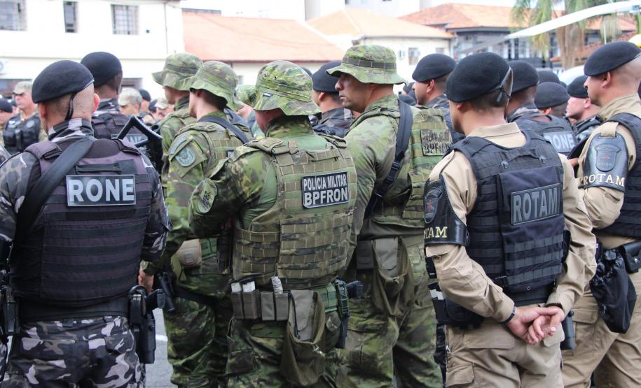 Polícia Militar do Paraná deflagra Operação CME I, em Curitiba