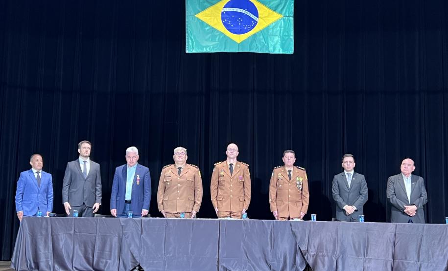 11º BPM celebra 48 anos de fundação com solenidade em Campo Mourão