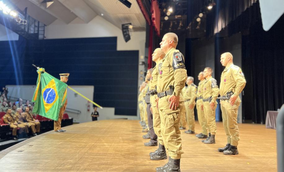 11º BPM celebra 48 anos de fundação com solenidade em Campo Mourão
