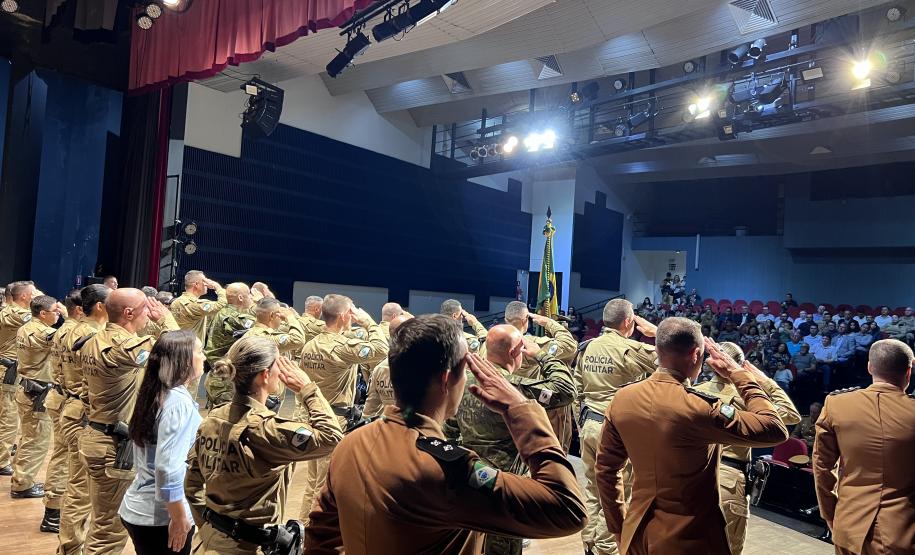 11º BPM celebra 48 anos de fundação com solenidade em Campo Mourão