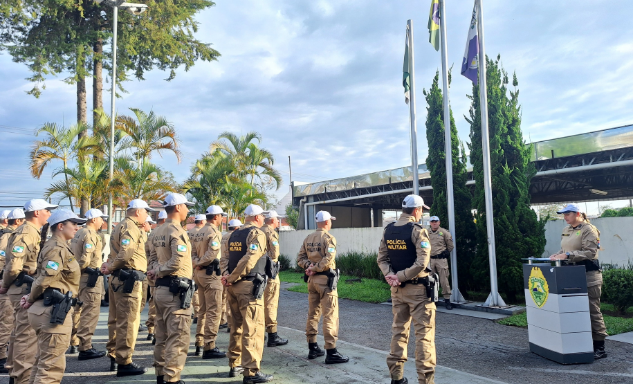 Batalhão de Polícia de Trânsito realiza solenidade de promoção dos militares estaduais