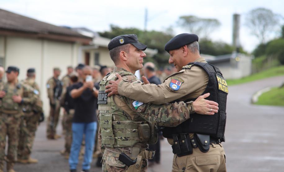 Polícia Militar do Paraná realiza solenidade que marca assunção de comando no Batalhão de Operações Especiais