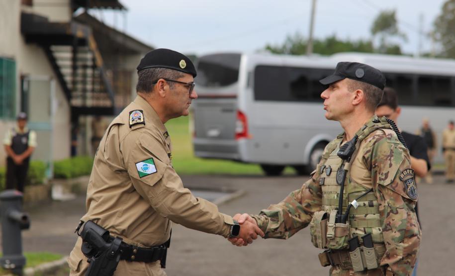 Polícia Militar do Paraná realiza solenidade que marca assunção de comando no Batalhão de Operações Especiais