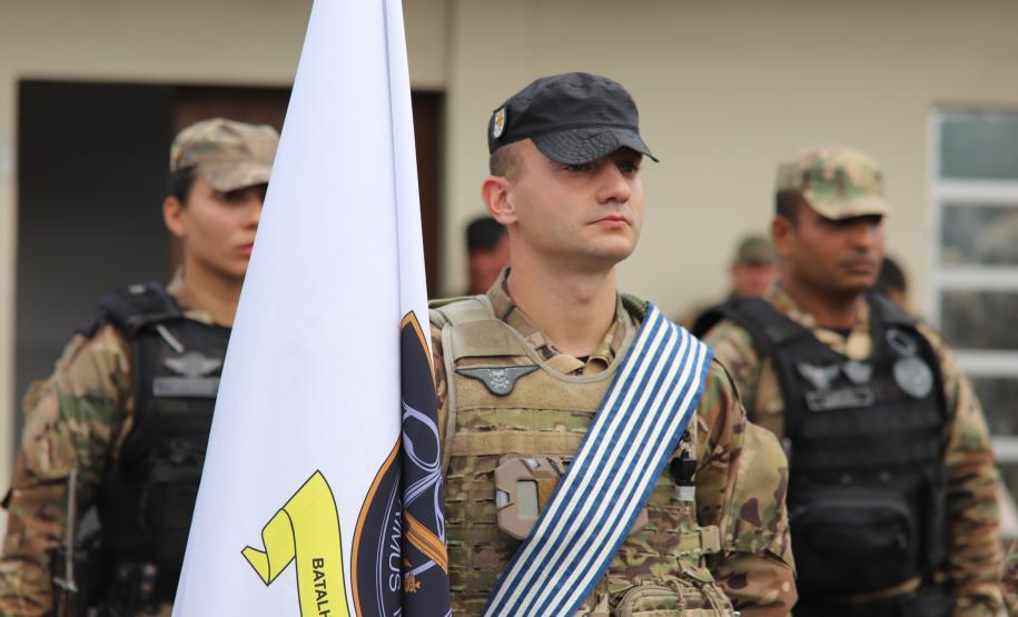 Polícia Militar do Paraná realiza solenidade que marca assunção de comando no Batalhão de Operações Especiais