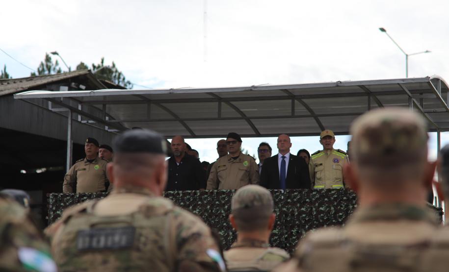 Polícia Militar do Paraná realiza solenidade que marca assunção de comando no Batalhão de Operações Especiais