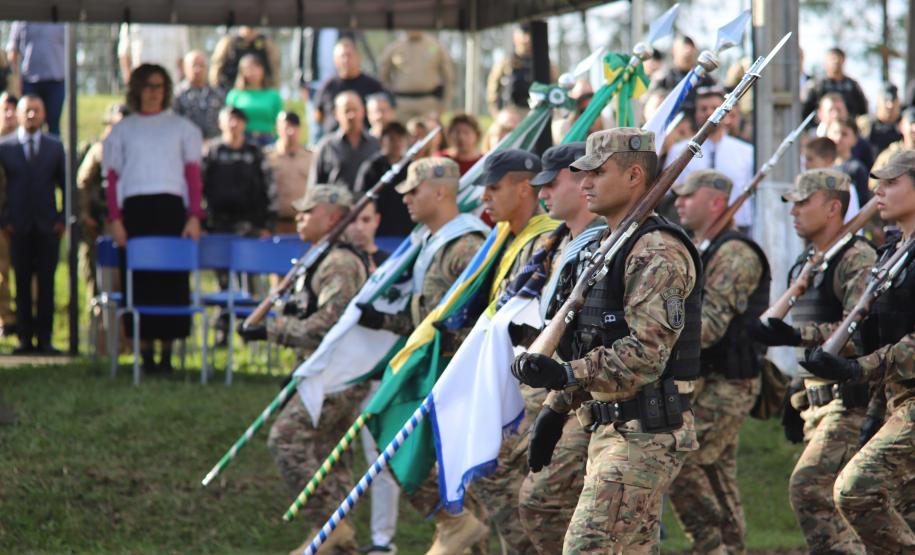 Polícia Militar do Paraná realiza solenidade que marca assunção de comando no Batalhão de Operações Especiais