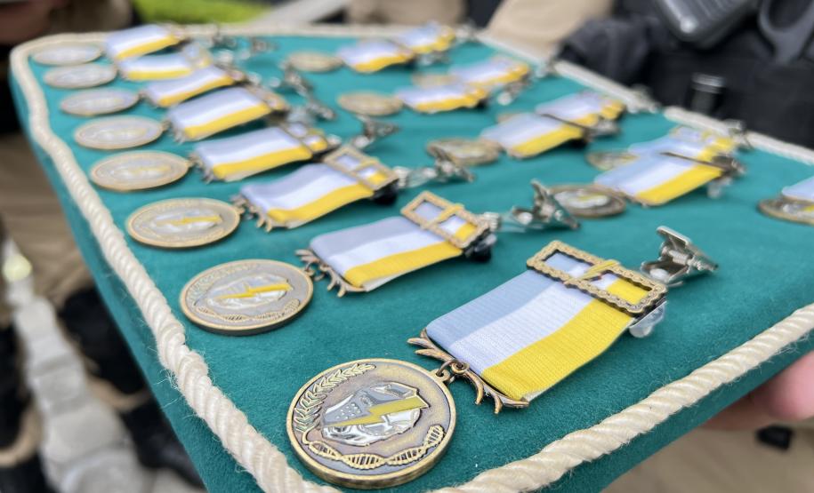 CIROCAM celebra quatro anos com entrega de medalhas e homenagem a herói da corporação