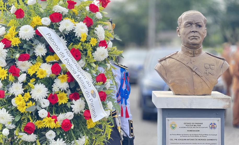 A Solenidade Alusiva ao Patrono da Corporação, Coronel Joaquim Antônio de Moraes Sarmento, um dos mais tradicionais e simbólicos eventos da instituição