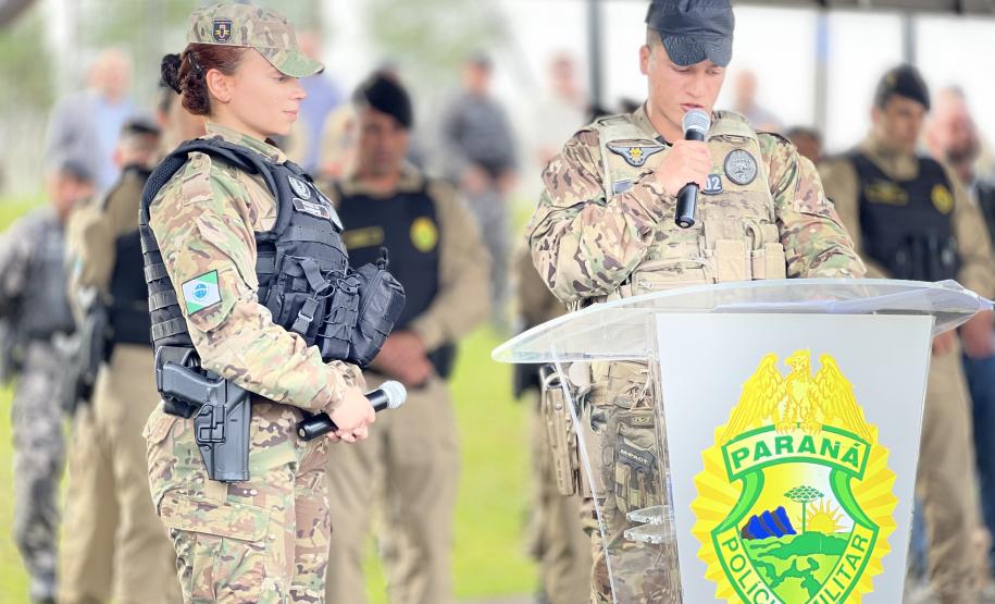 Polícia Militar do Paraná realiza solenidade que marca assunção de comando no Batalhão de Operações Especiais
