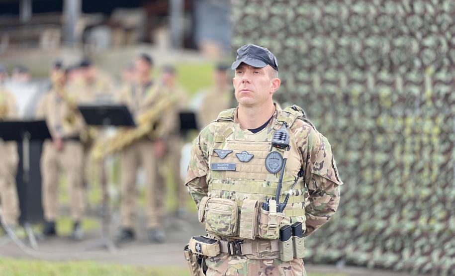 Polícia Militar do Paraná realiza solenidade que marca assunção de comando no Batalhão de Operações Especiais