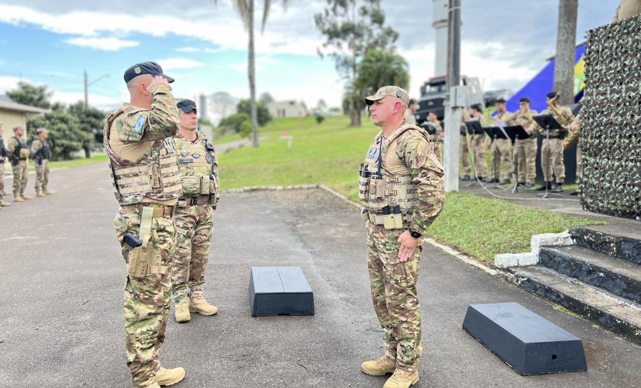 Polícia Militar do Paraná realiza solenidade que marca assunção de comando no Batalhão de Operações Especiais