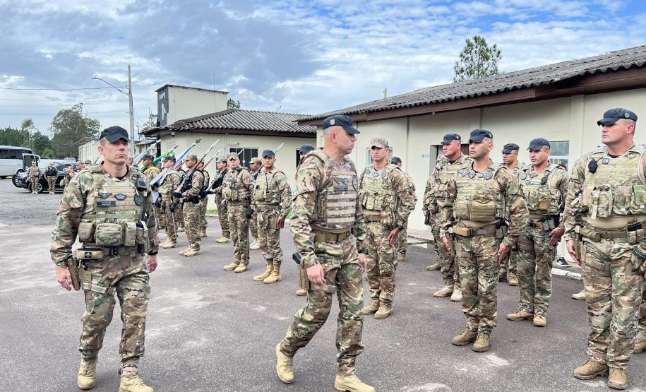 Polícia Militar do Paraná realiza solenidade que marca assunção de comando no Batalhão de Operações Especiais