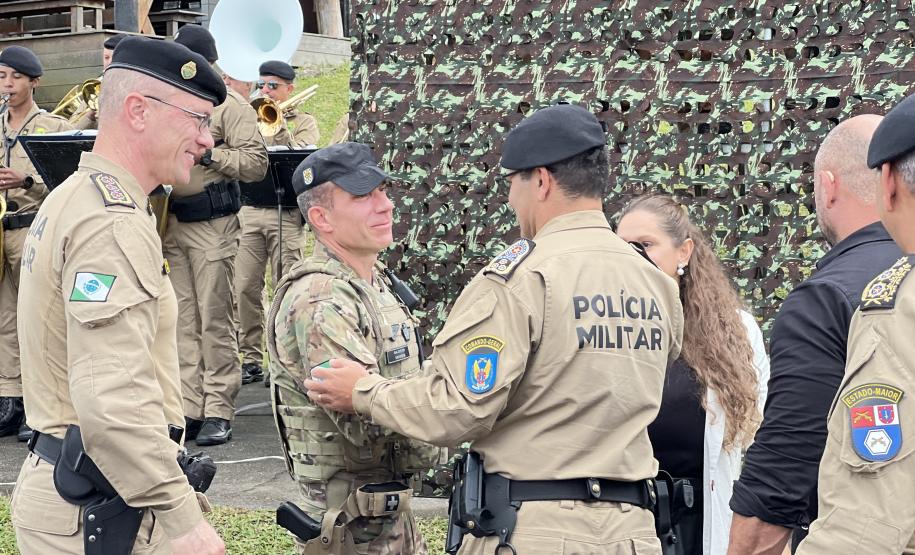Polícia Militar do Paraná realiza solenidade que marca assunção de comando no Batalhão de Operações Especiais