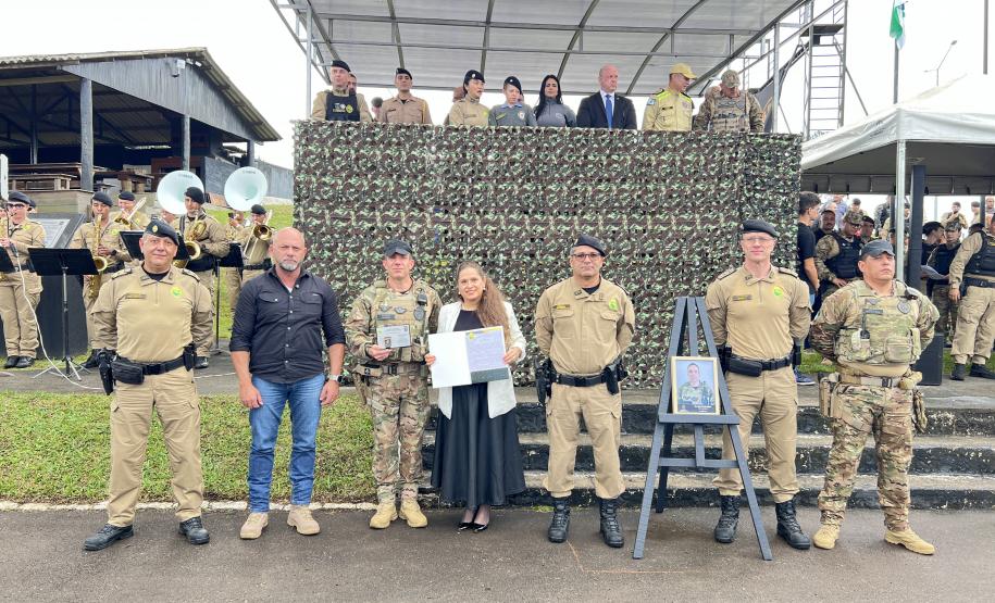 Polícia Militar do Paraná realiza solenidade que marca assunção de comando no Batalhão de Operações Especiais