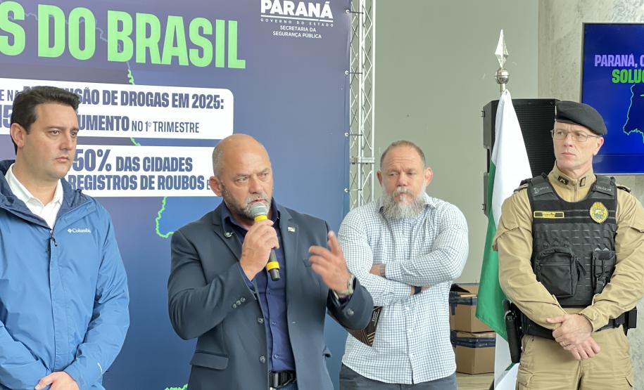 Entrega oficial realizada nesta sexta-feira (23) marca um avanço histórico na modernização das forças de segurança pública do Paraná