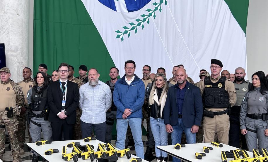Entrega oficial realizada nesta sexta-feira (23) marca um avanço histórico na modernização das forças de segurança pública do Paraná