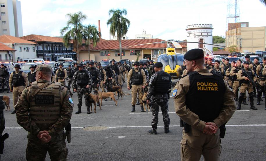 Polícia Militar do Paraná deflagra Operação CME II, na região metropolitana de Curitiba