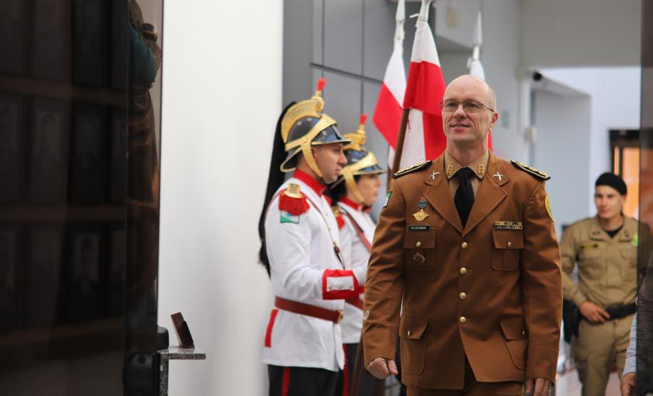 Polícia Militar do Paraná realiza solenidade que marca passagem de comando no 6° CRPM