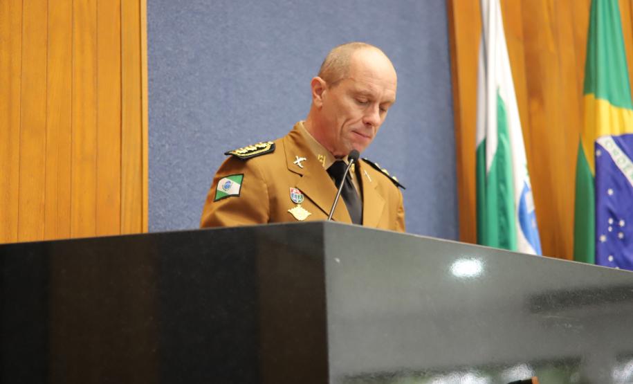 Polícia Militar do Paraná realiza solenidade que marca passagem de comando no 6° CRPM