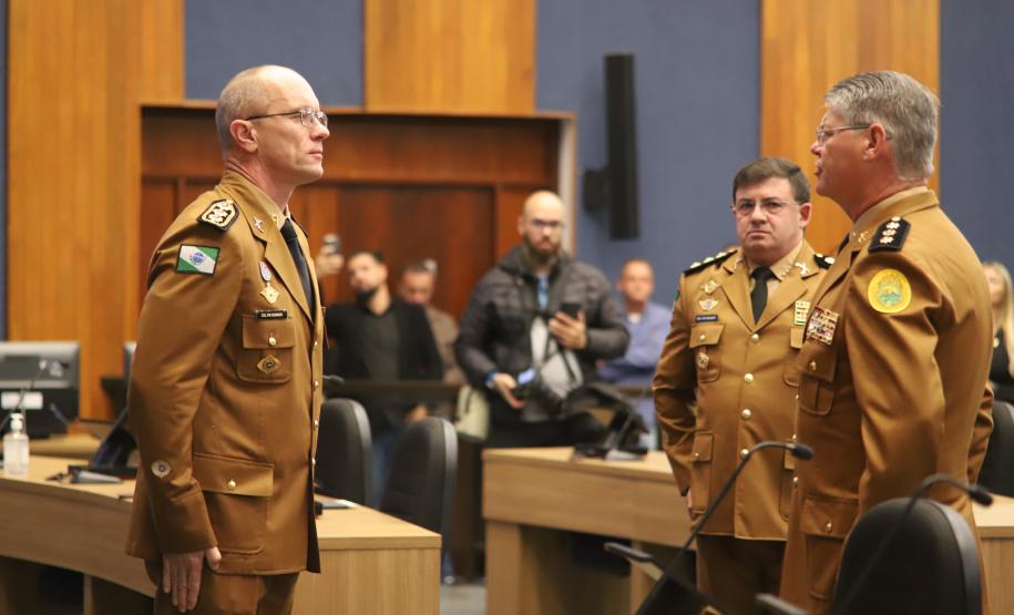 Polícia Militar do Paraná realiza solenidade que marca passagem de comando no 6° CRPM